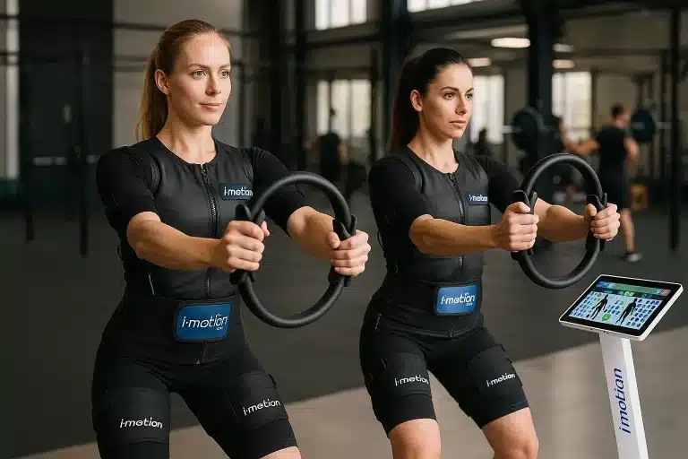 ترکیب EMS و پیلاتس برای انعطاف و تناسب اندام کامل