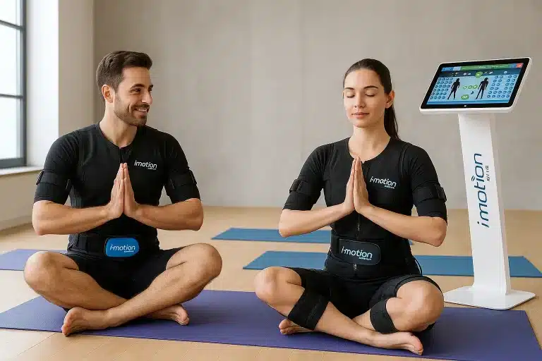 ترکیب EMS و یوگا: تقویت همزمان عضلات و ریلکسی