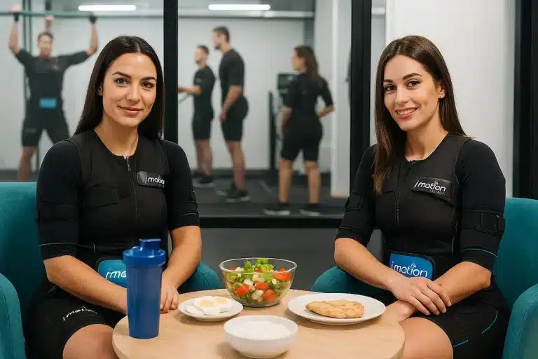 رژیم غذایی سازگار با تمرینات EMS