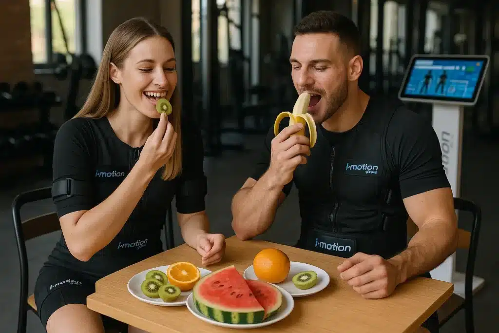 بهترین میوه‌ها برای قبل و بعد از تمرین EMS